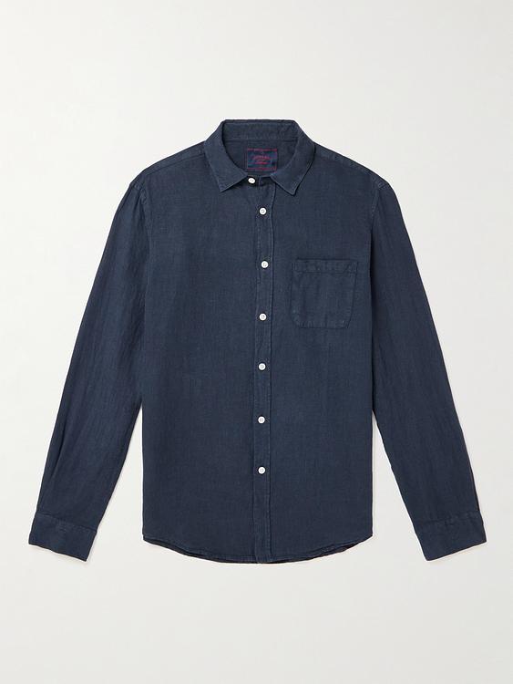 Dark grey casual shirt from Portuguese Flannel