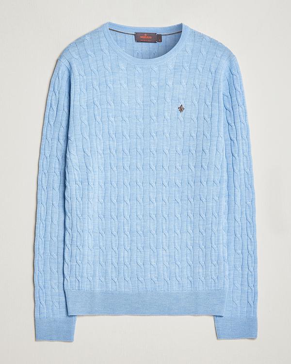 Light blue sweater from Morris