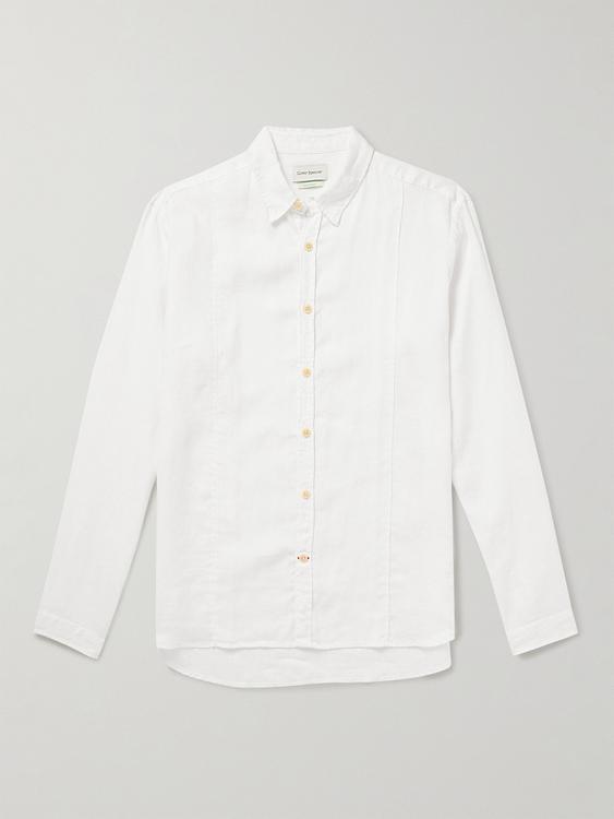 White casual shirt from Oliver Spencer