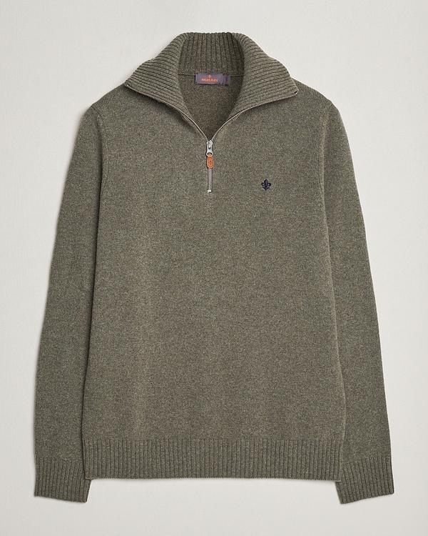 Taupe half-zip from Morris