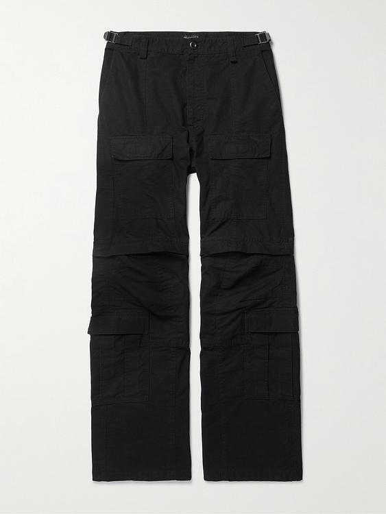 Black wide-leg jeans from Balenciaga
