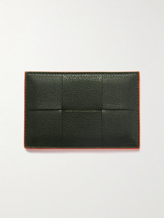 Dark green wallet from Bottega Veneta