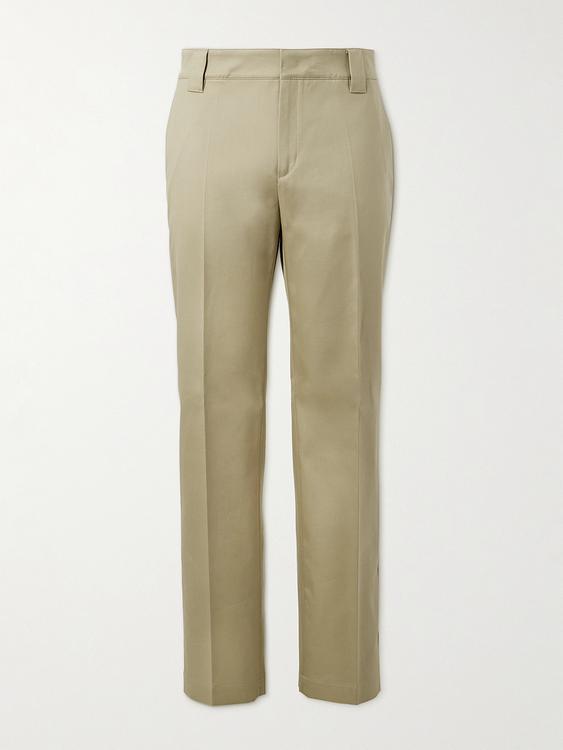 Taupe formal trousers from Valentino Garavani