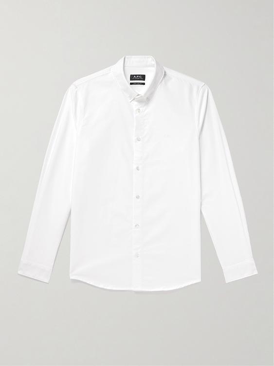 White casual shirt from A.P.C