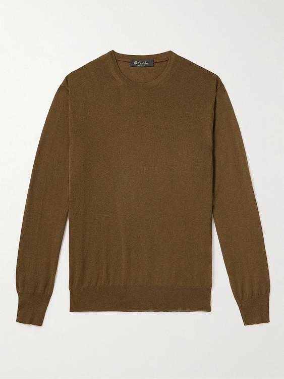 Brown sweatshirt from Loro Piana