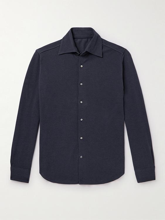 Black casual shirt from Stòffa