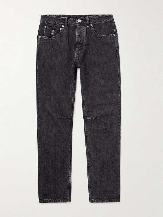 Black jeans from Brunello Cucinelli