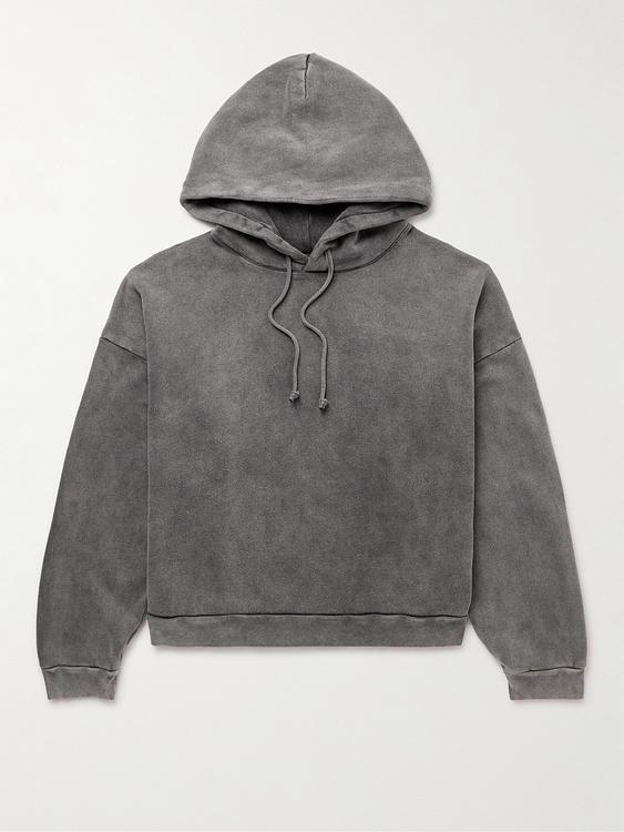 Grey hooded sweatshirt from Acne Studios