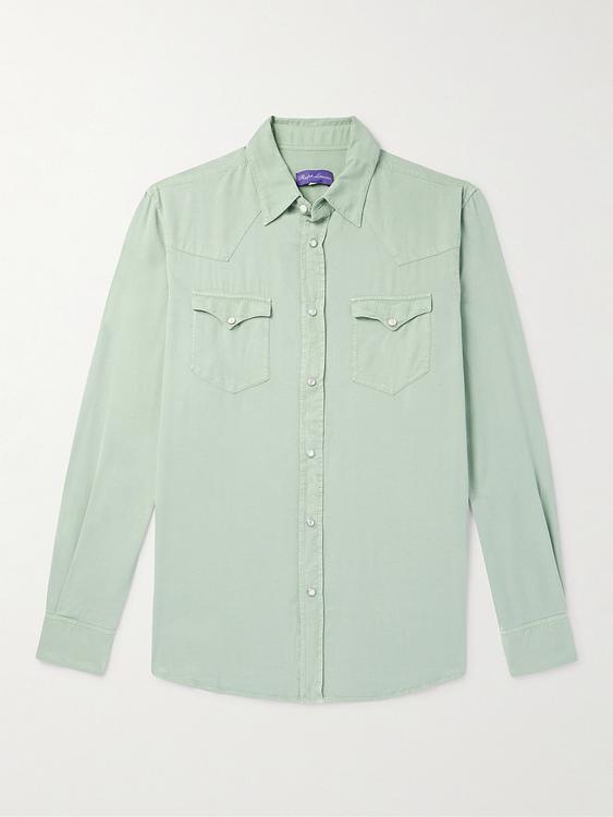 Grey casual shirt from Ralph Lauren Purple Label