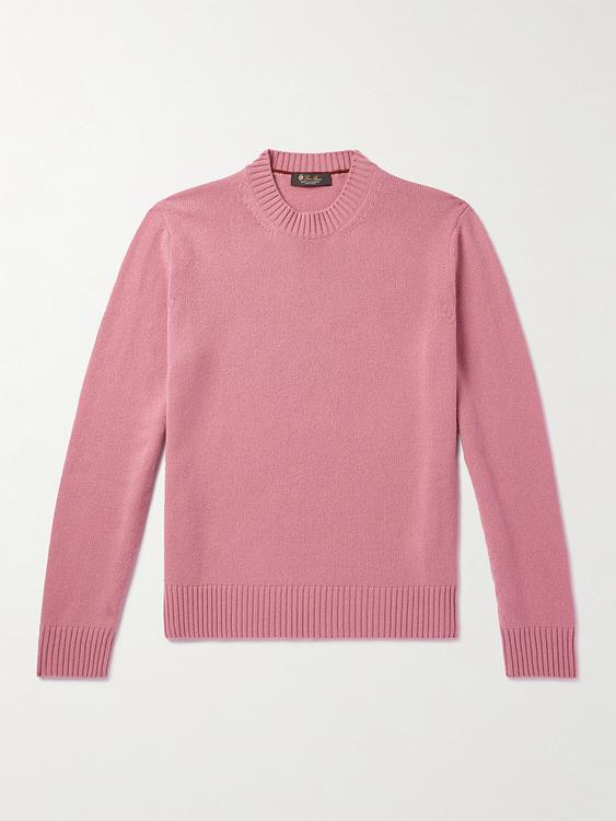 Light purple sweatshirt from Loro Piana