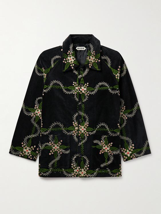 Black casual jacket from Bode