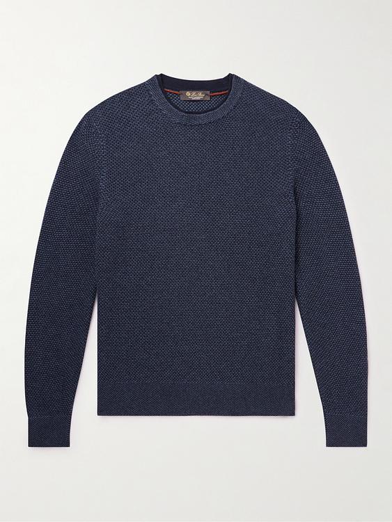 Black sweatshirt from Loro Piana