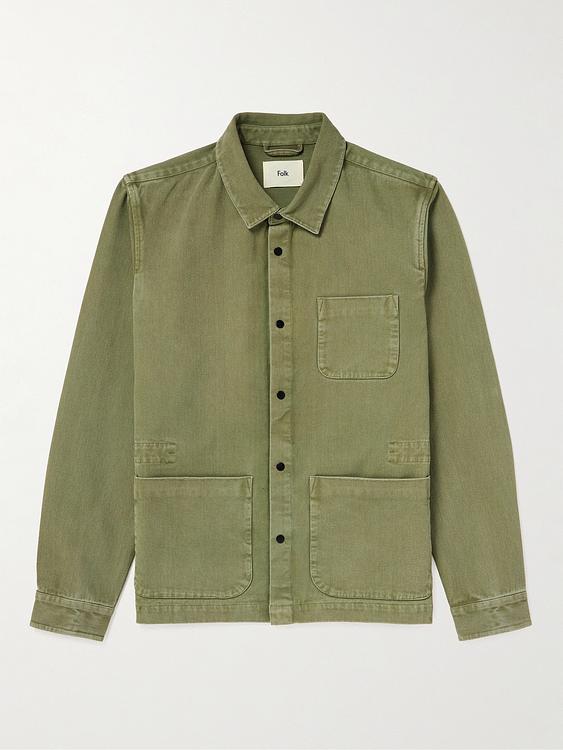 Green overshirt from Folk