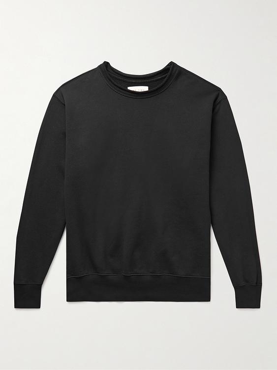 Black sweatshirt from Les Tien