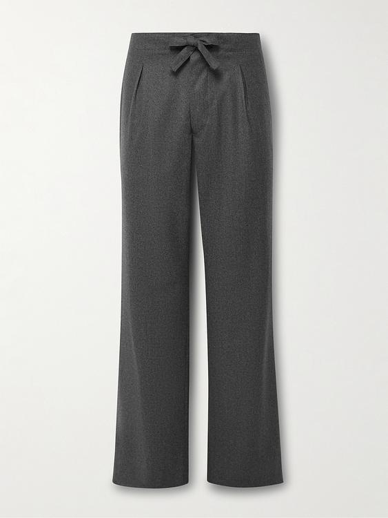 Dark grey formal trousers from Stòffa