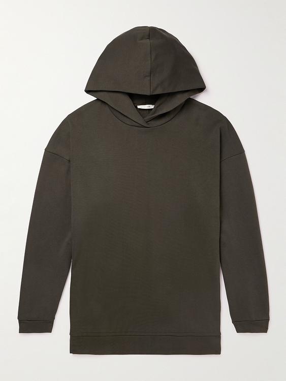 Dark green hooded sweatshirt from The Row