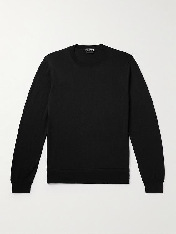Black sweatshirt from Tom Ford