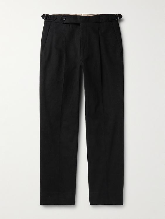 Black chinos from Stòffa