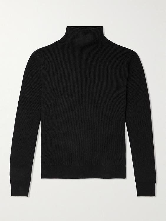 Black turtleneck from The Row