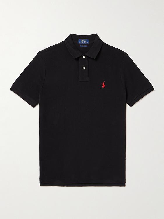 Black short sleeve polo shirt from Polo Ralph Lauren