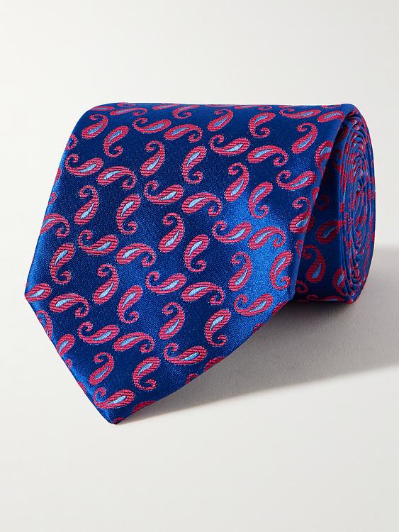 Multicolor tie from Charvet