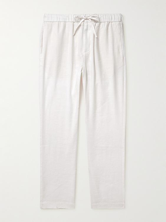 White drawstring trousers from Frescobol Carioca