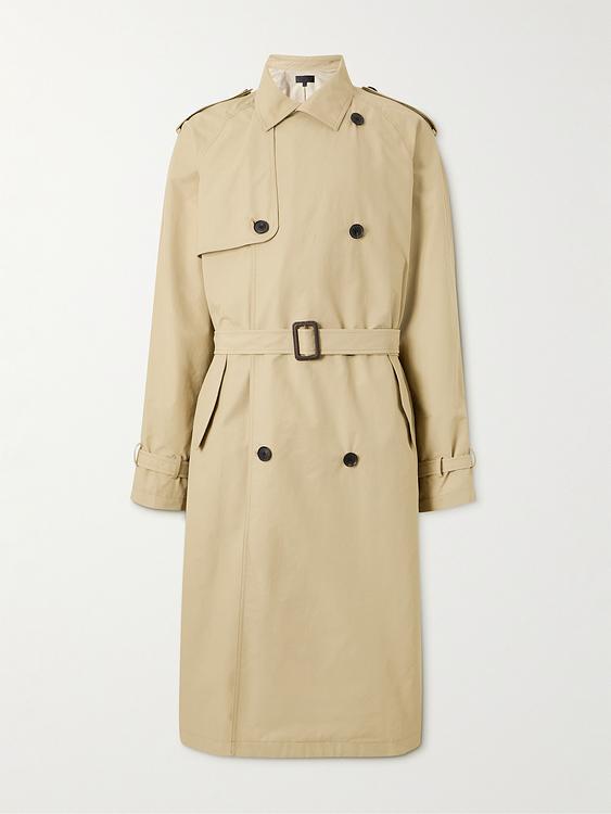 Taupe trench coat from Nili Lotan