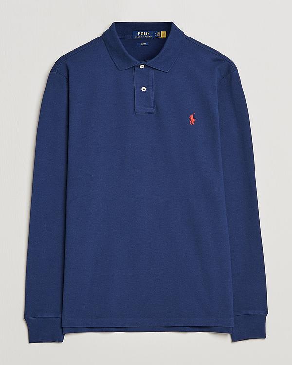 Dark blue long sleeve polo shirt from Polo Ralph Lauren