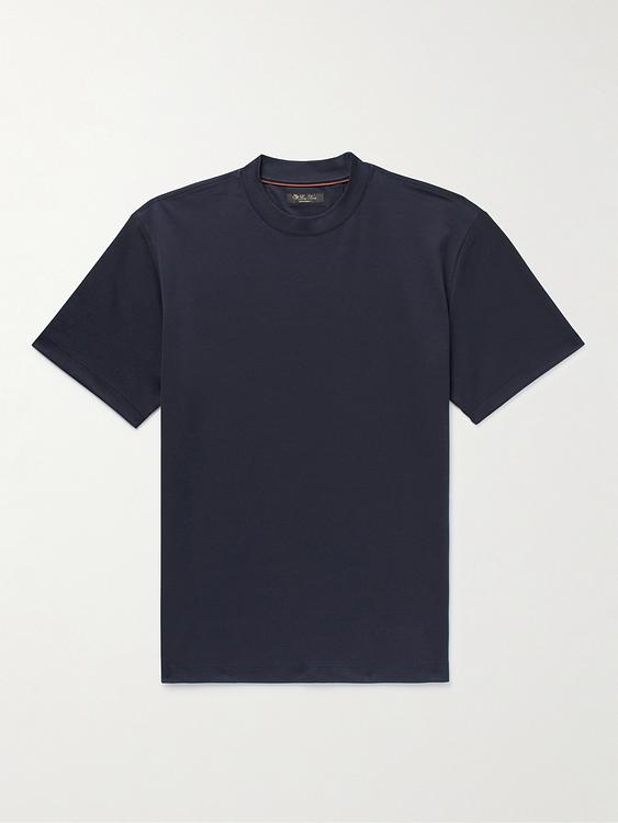 Dark grey t-shirt from Loro Piana