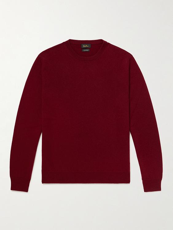 Dark red sweatshirt from Sulka