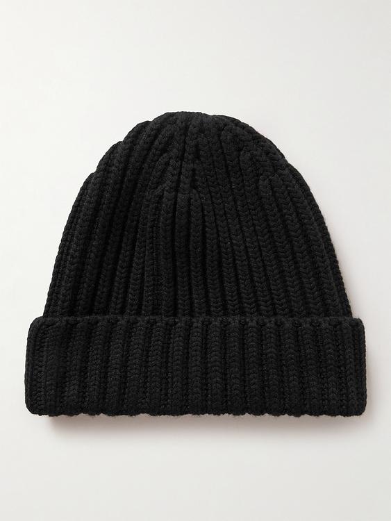 Black beanie from The Row