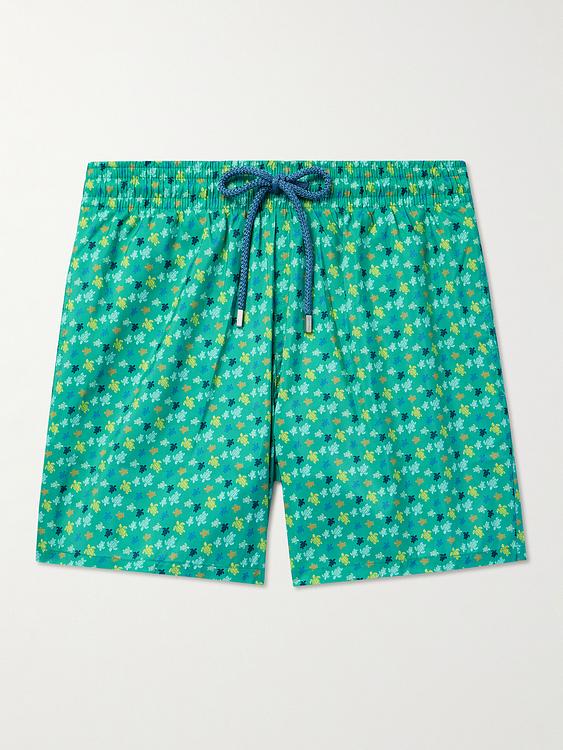 Teal swim shorts from Vilebrequin