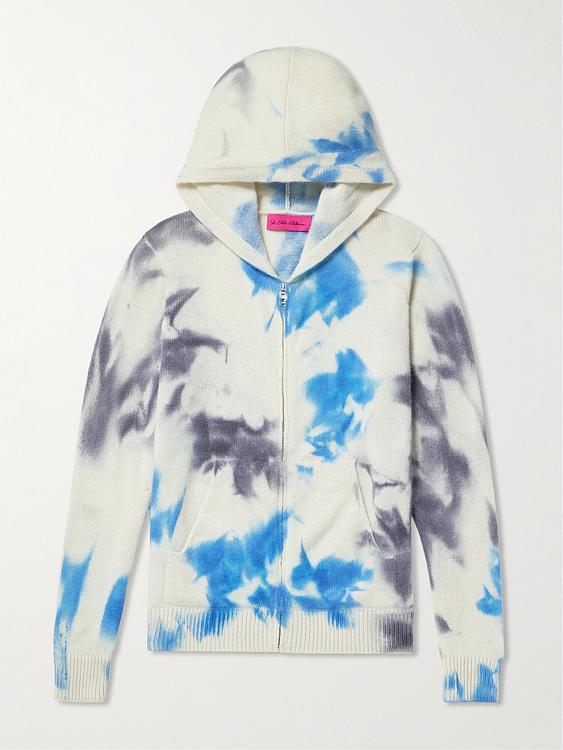 Grey hooded sweatshirt from The Elder Statesman