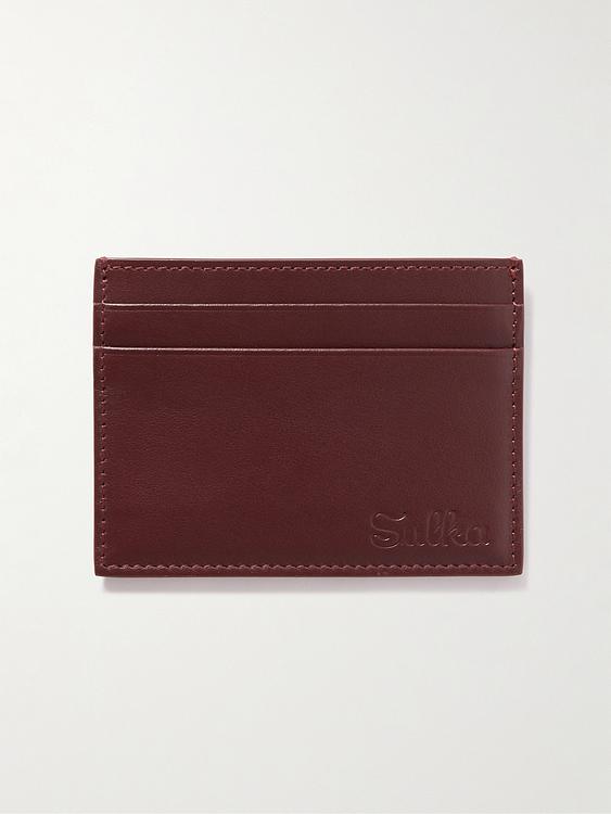 Brown wallet from Sulka