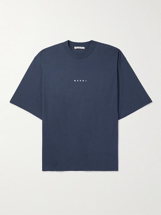 Dark blue t-shirt from Marni