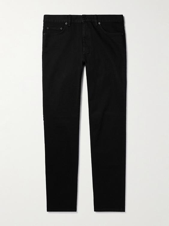 Black chinos from Zegna