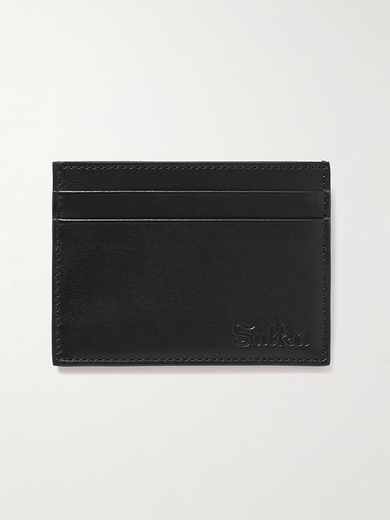 Black wallet from Sulka