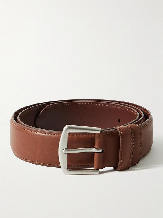 Dark brown belt from Loro Piana