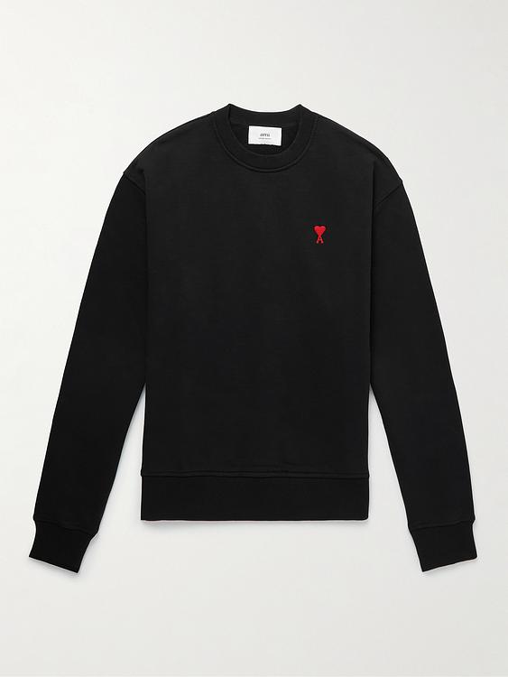 Print black sweatshirt from Ami Paris