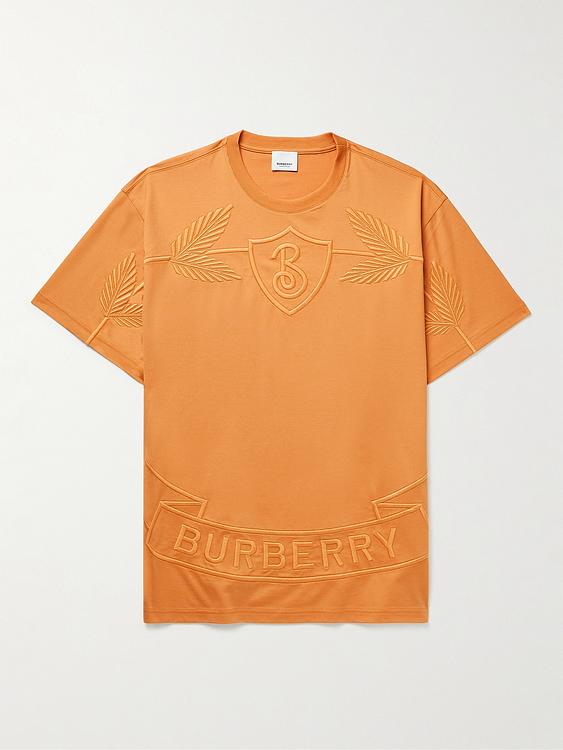 Peach t-shirt from Burberry