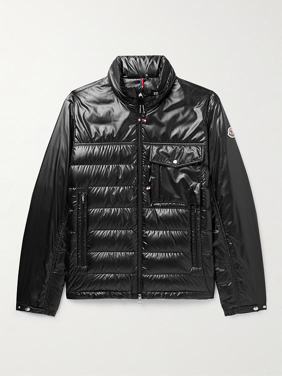 Black down jacket from Moncler