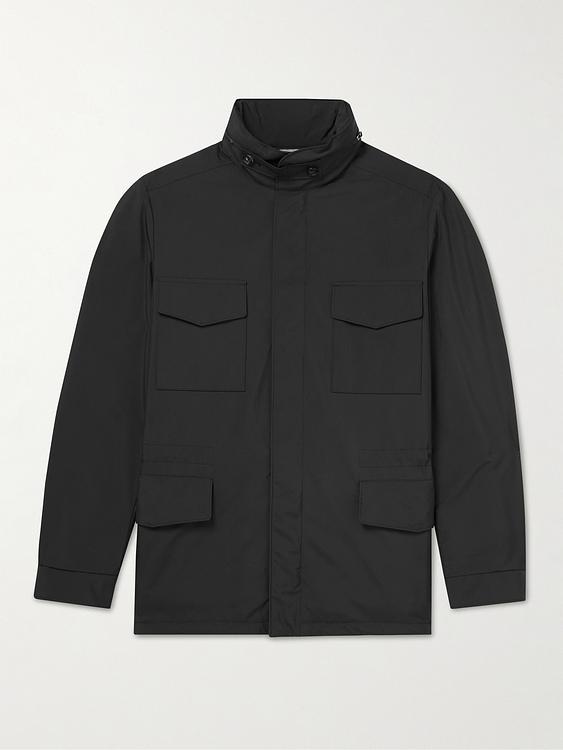 Dark grey casual jacket from Loro Piana