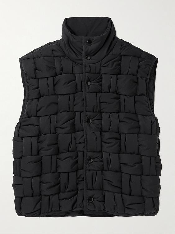 Black vest from Bottega Veneta