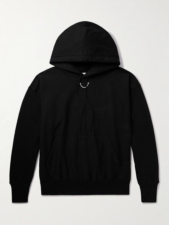 Black hooded sweatshirt from Readymade