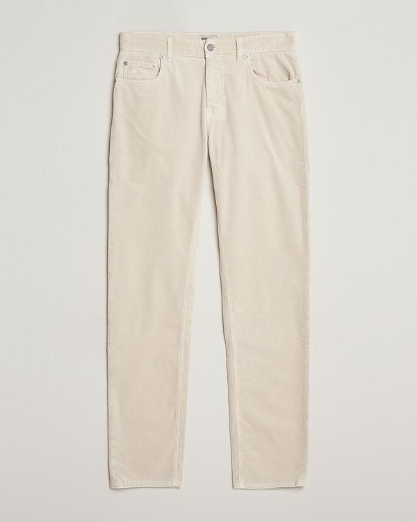 Beige corduroy trousers from Morris