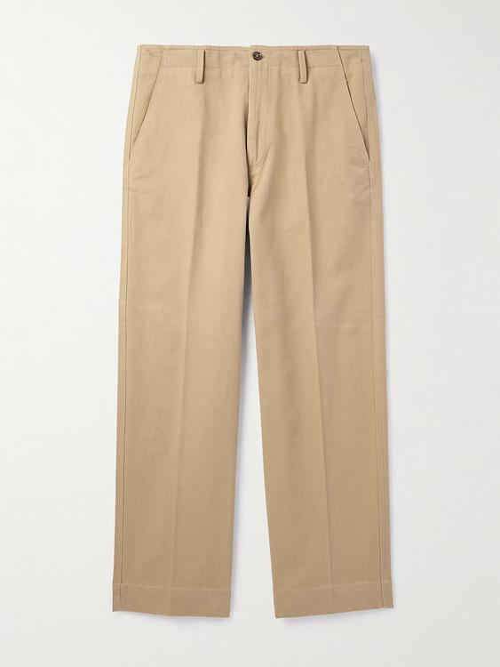 Taupe casual trousers from Altea