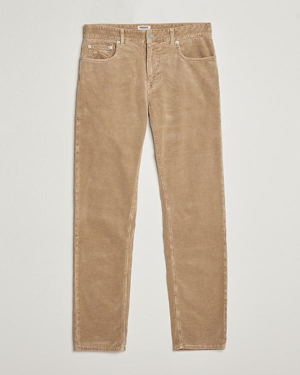 Taupe corduroy trousers from Morris