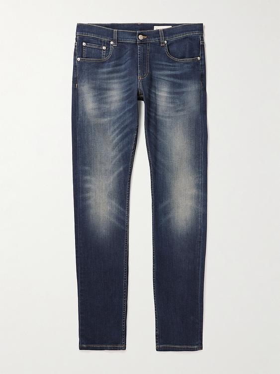 Black jeans from Alexander Mcqueen