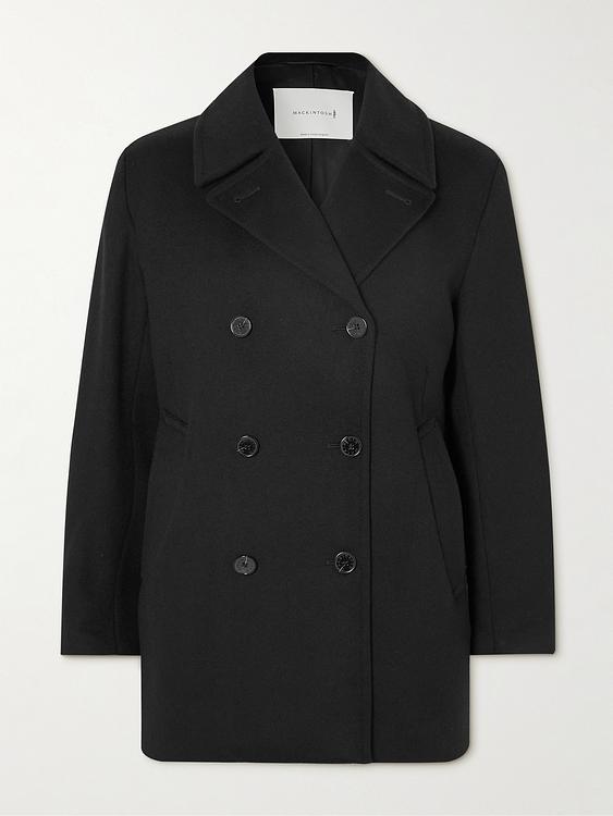Black coat from Mackintosh