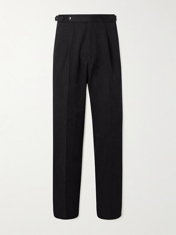 Black formal trousers from Stòffa